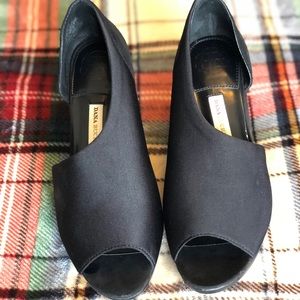 Comfortable Black Platform Heels